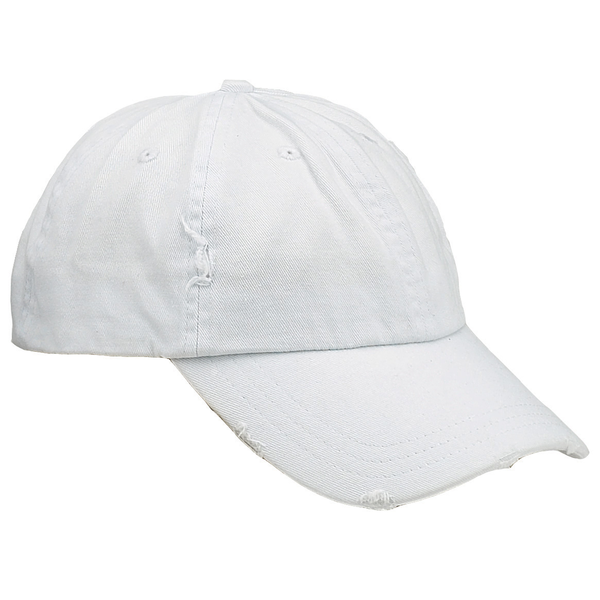 Distressed Chino Unconstructed Cap