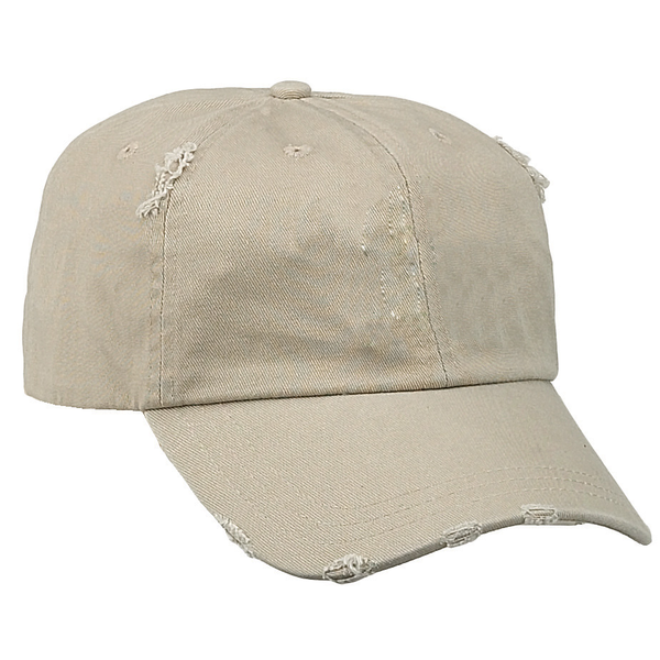 Distressed Chino Unconstructed Cap