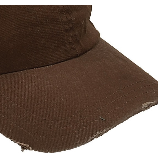 Distressed Chino Unconstructed Cap