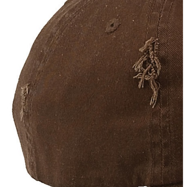 Distressed Chino Unconstructed Cap