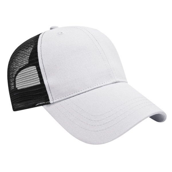 X-Tra Value Cotton Twill Constructed Cap with Mesh Back