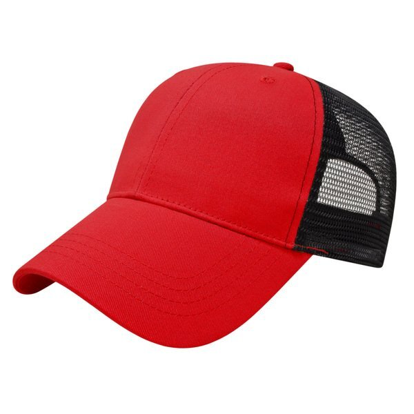 X-Tra Value Cotton Twill Constructed Cap with Mesh Back