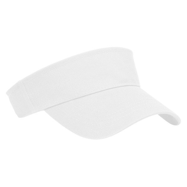 X-Tra Value Brushed Cotton Twill Tennis Visor
