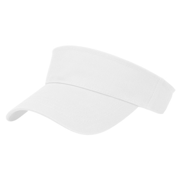 X-Tra Value Brushed Cotton Twill Tennis Visor