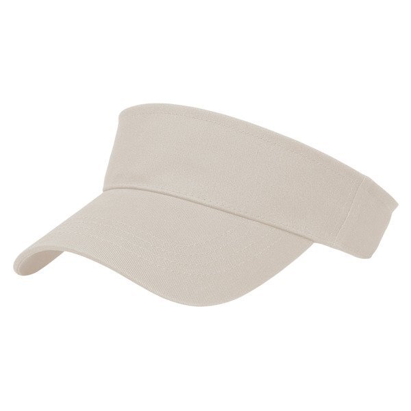 X-Tra Value Brushed Cotton Twill Tennis Visor
