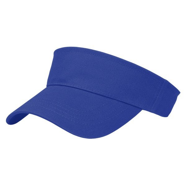 X-Tra Value Brushed Cotton Twill Tennis Visor