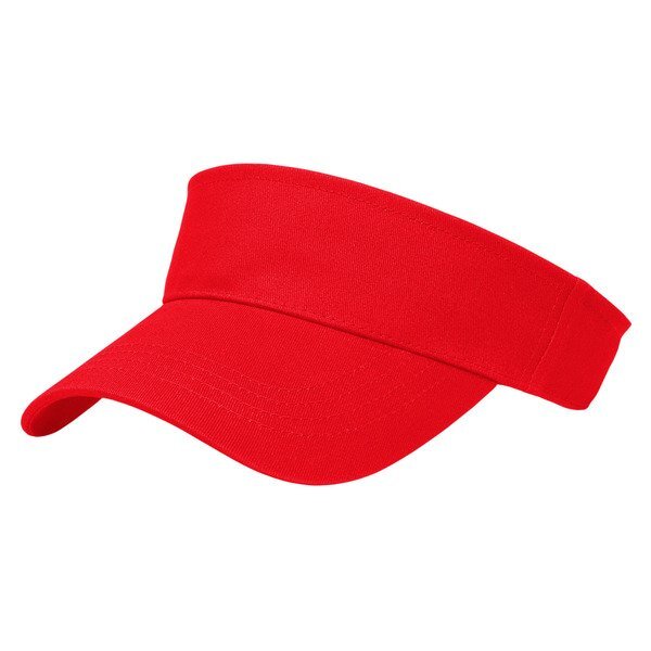 X-Tra Value Brushed Cotton Twill Tennis Visor