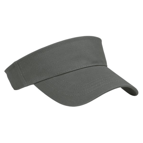 X-Tra Value Brushed Cotton Twill Tennis Visor