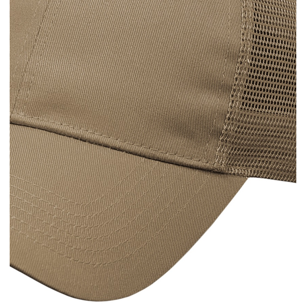 Value Cotton Twill Constructed Cap with Mesh Back