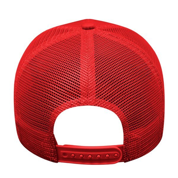 Value Cotton Twill Constructed Cap with Mesh Back