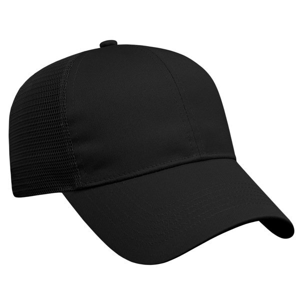 Value Cotton Twill Constructed Cap with Mesh Back
