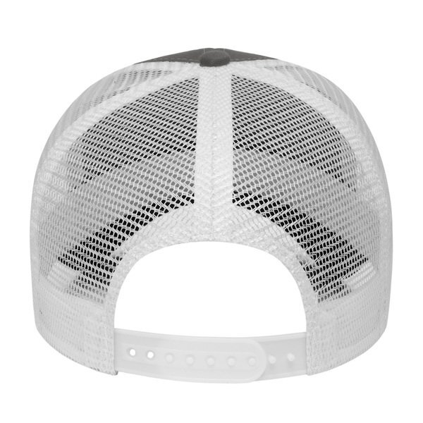 Value Two Tone Cotton Twill Constructed Cap with Mesh Back