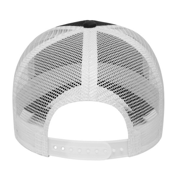 Value Two Tone Cotton Twill Constructed Cap with Mesh Back