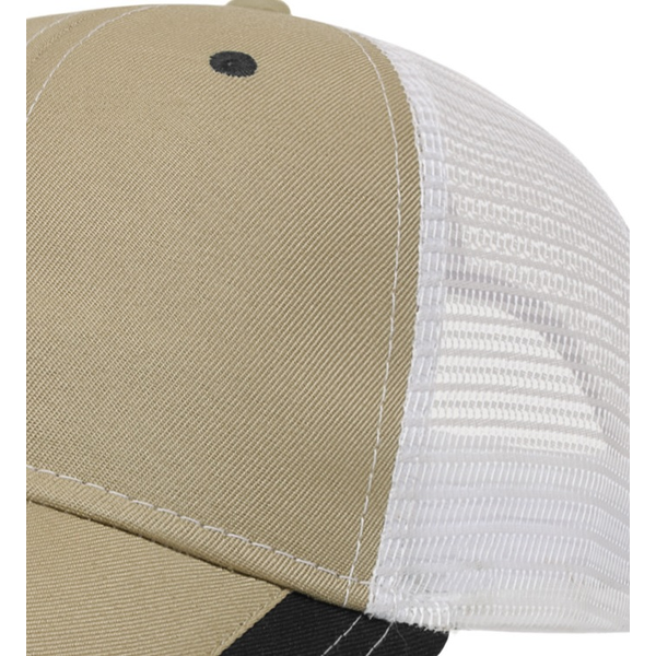 Value Two Tone Polyester Constructed Cap with Mesh Back