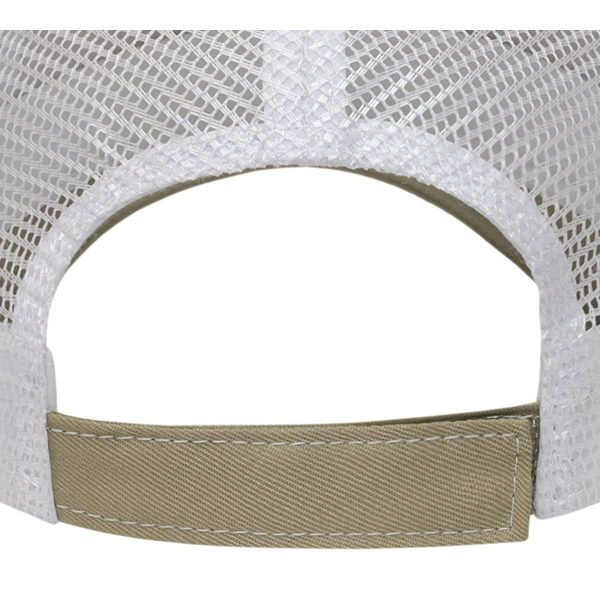 Value Two Tone Polyester Constructed Cap with Mesh Back