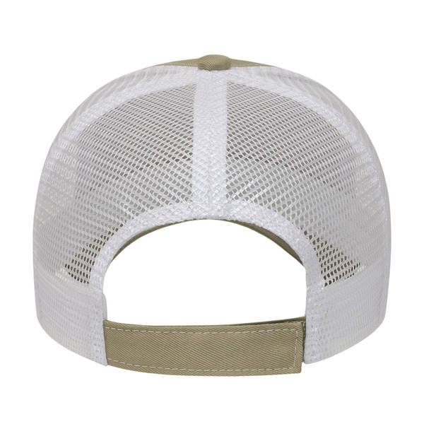 Value Two Tone Polyester Constructed Cap with Mesh Back