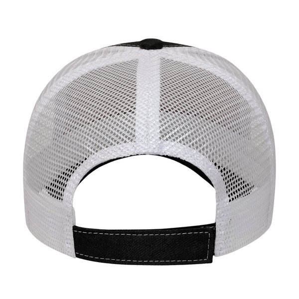 Value Two Tone Polyester Constructed Cap with Mesh Back