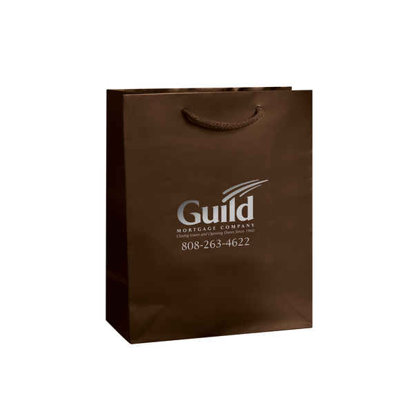 Matte Laminated Euro Tote Bag 8" x 10"