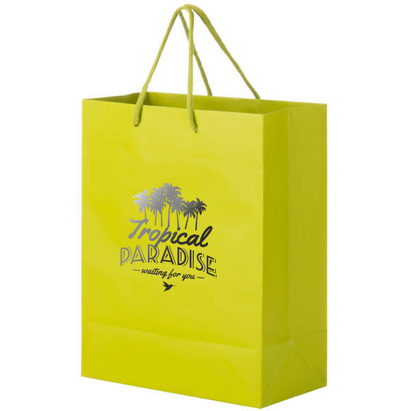 Matte Laminated Euro Tote Bag 8" x 10"
