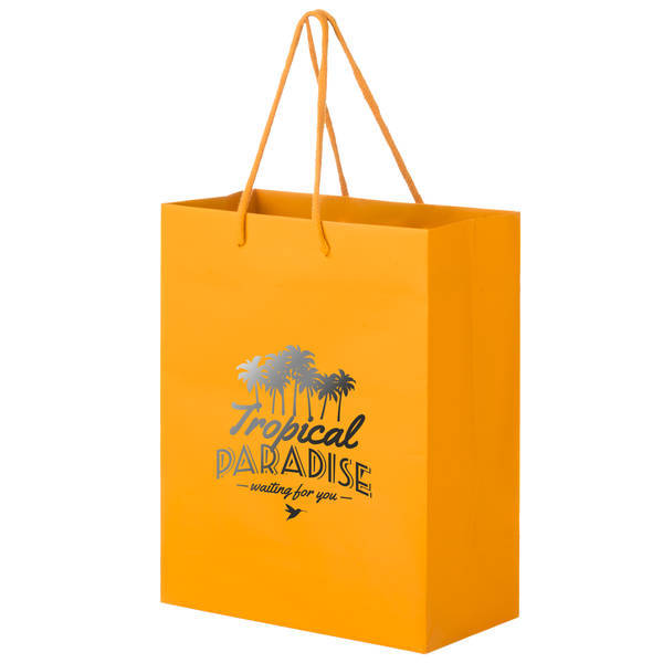 Matte Laminated Euro Tote Bag 8" x 10"