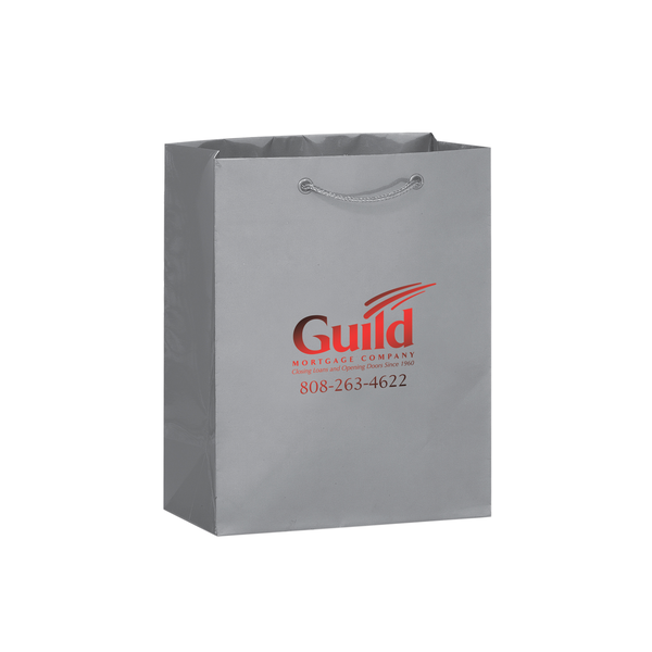 Matte Laminated Euro Tote Bag 8" x 10"