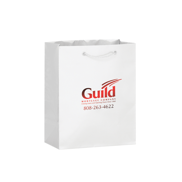 Matte Laminated Euro Tote Bag 8" x 10"