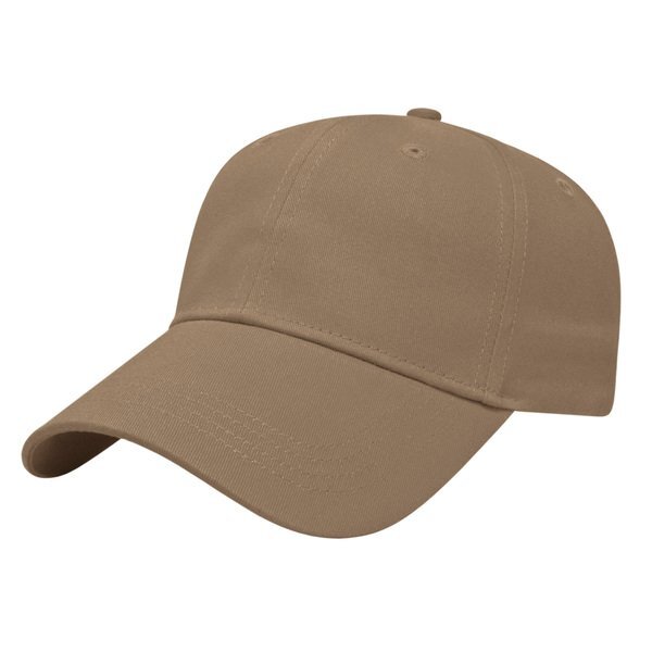 Value Brushed Cotton Twill Constructed Cap
