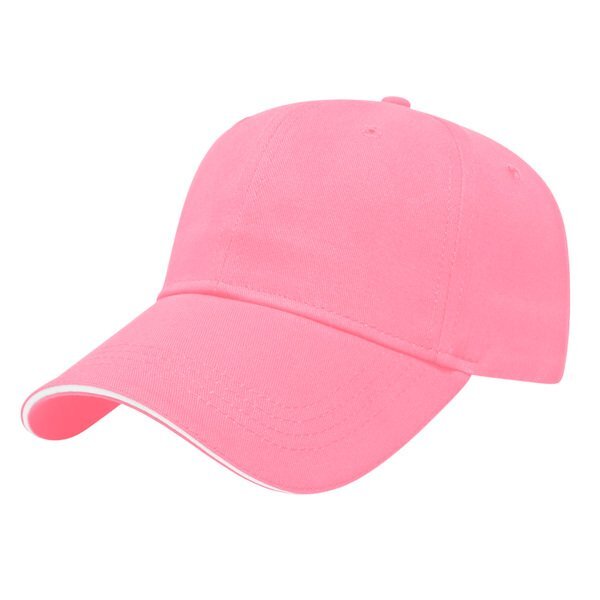 Value Brushed Cotton Twill Constructed Sandwich Cap