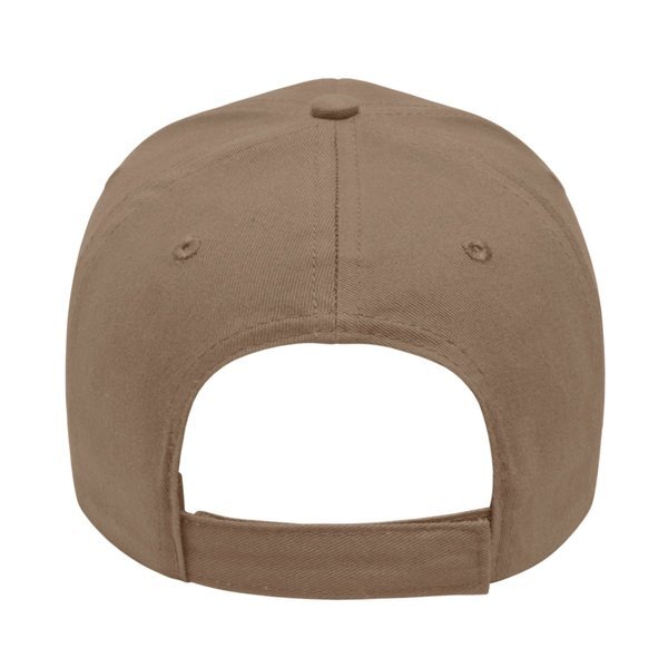Value Brushed Cotton Twill Constructed Sandwich Cap