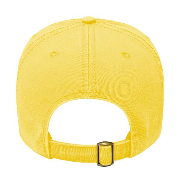 Classic Washed Chino Relaxed Golf Cap with Buckle Closure