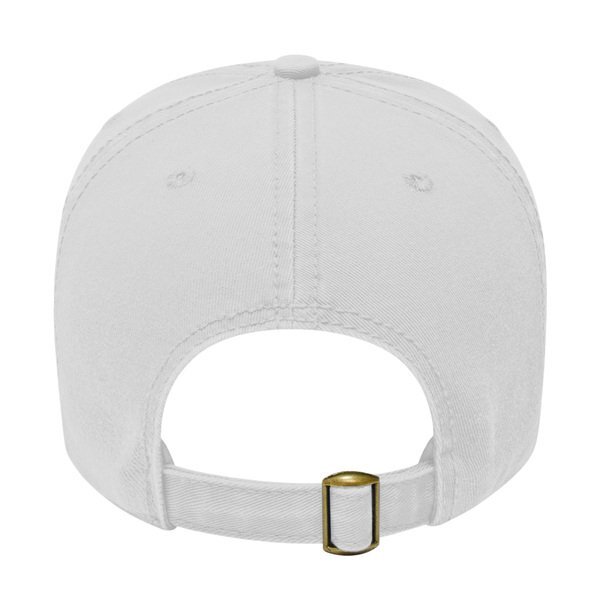 Classic Washed Chino Relaxed Golf Cap with Buckle Closure