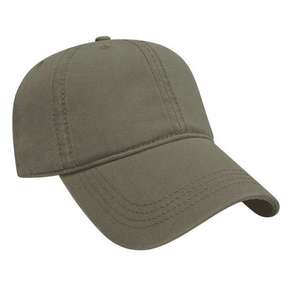 Classic Washed Chino Relaxed Golf Cap with Buckle Closure