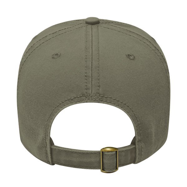 Classic Washed Chino Relaxed Golf Cap with Buckle Closure