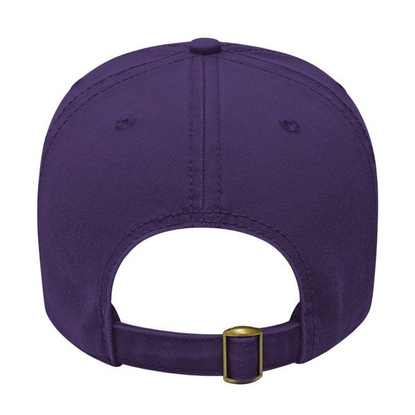 Classic Washed Chino Relaxed Golf Cap with Buckle Closure