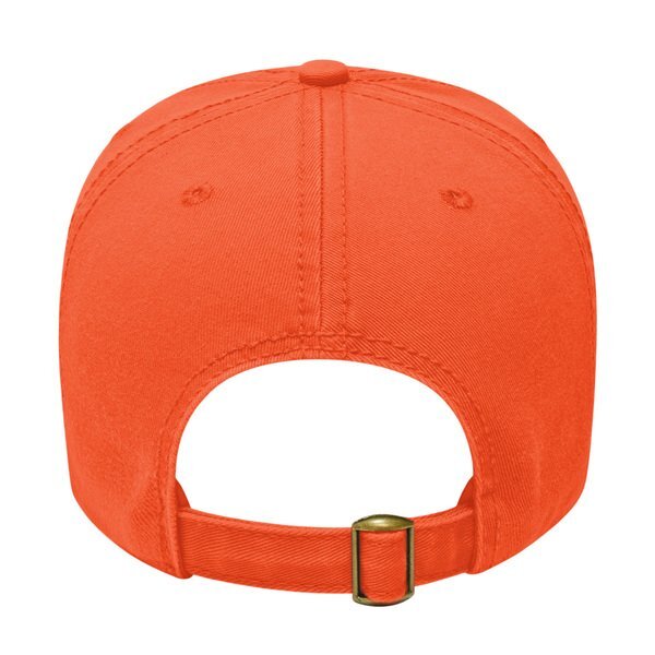 Classic Washed Chino Relaxed Golf Cap with Buckle Closure