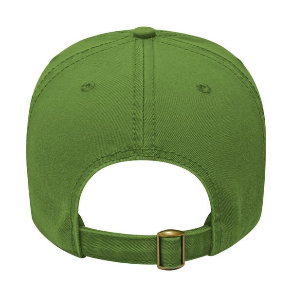 Classic Washed Chino Relaxed Golf Cap with Buckle Closure