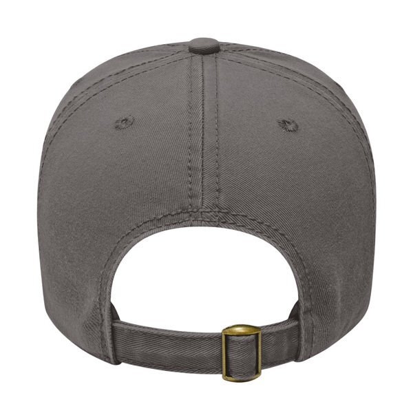 Classic Washed Chino Relaxed Golf Cap with Buckle Closure