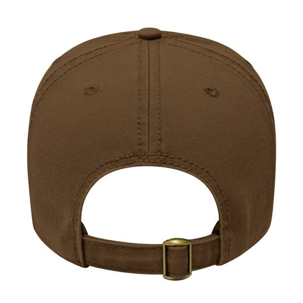 Classic Washed Chino Relaxed Golf Cap with Buckle Closure