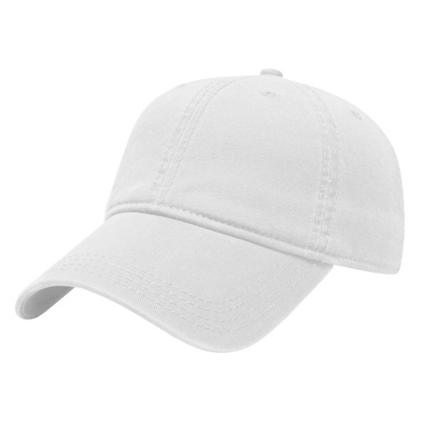 Classic Washed Chino Relaxed Golf Cap with Velcro Closure