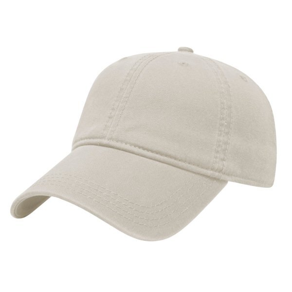 Classic Washed Chino Relaxed Golf Cap with Velcro Closure