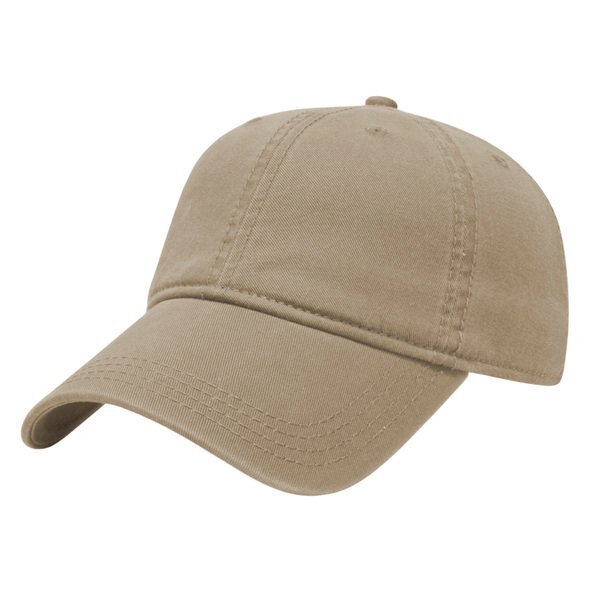 Classic Washed Chino Relaxed Golf Cap with Velcro Closure