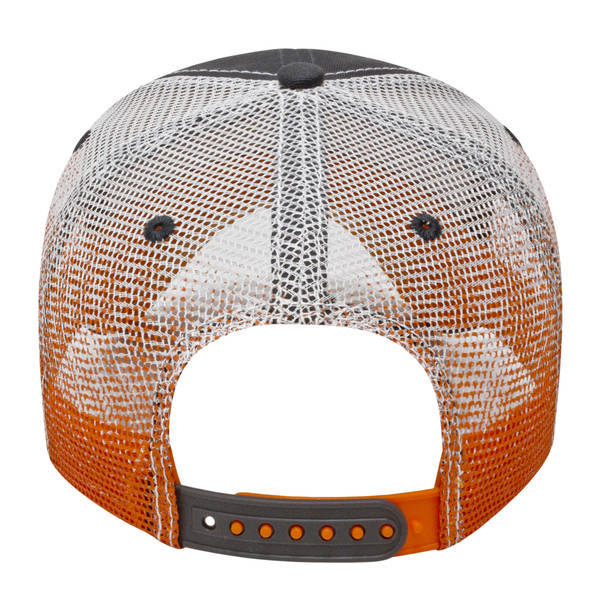 Gradient Chino Constructed Cap with Mesh Back