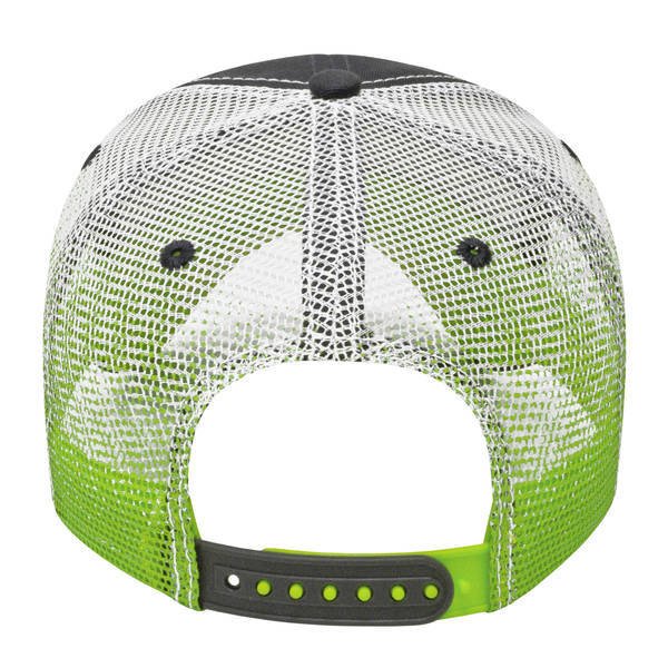 Gradient Chino Constructed Cap with Mesh Back