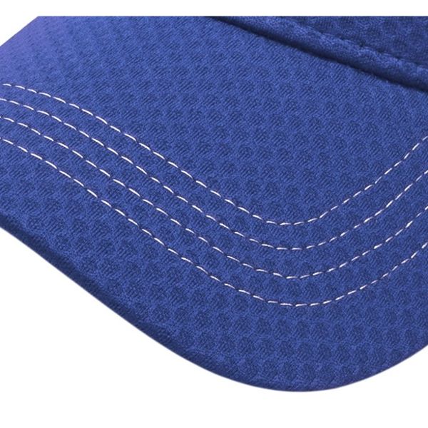 Soft Textured Polyester Mesh Constructed Performance Cap