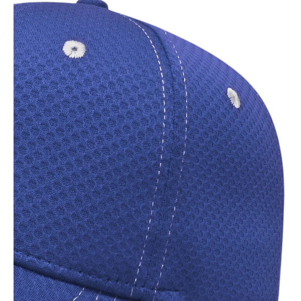 Soft Textured Polyester Mesh Constructed Performance Cap