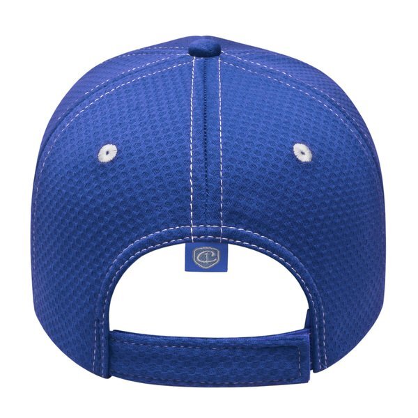 Soft Textured Polyester Mesh Constructed Performance Cap