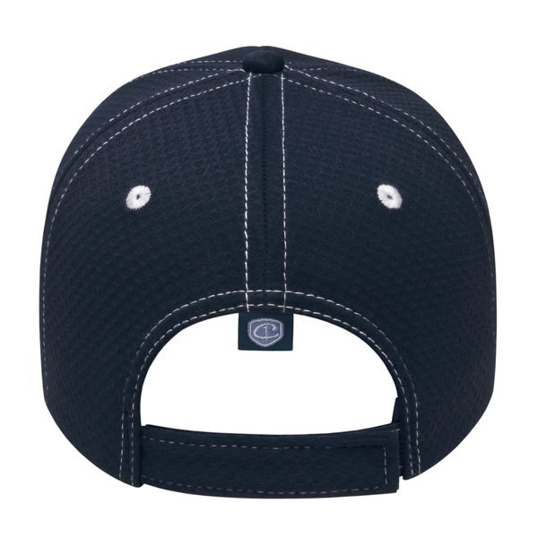 Soft Textured Polyester Mesh Constructed Performance Cap