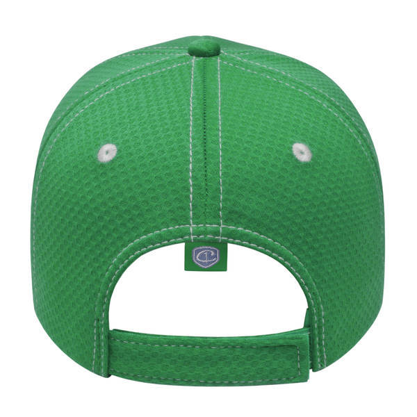 Soft Textured Polyester Mesh Constructed Performance Cap