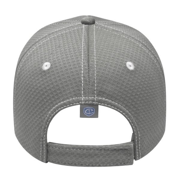 Soft Textured Polyester Mesh Constructed Performance Cap