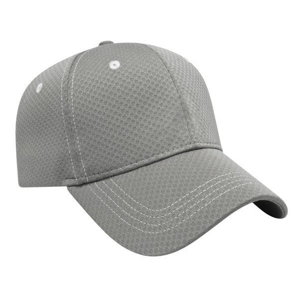 Soft Textured Polyester Mesh Constructed Performance Cap
